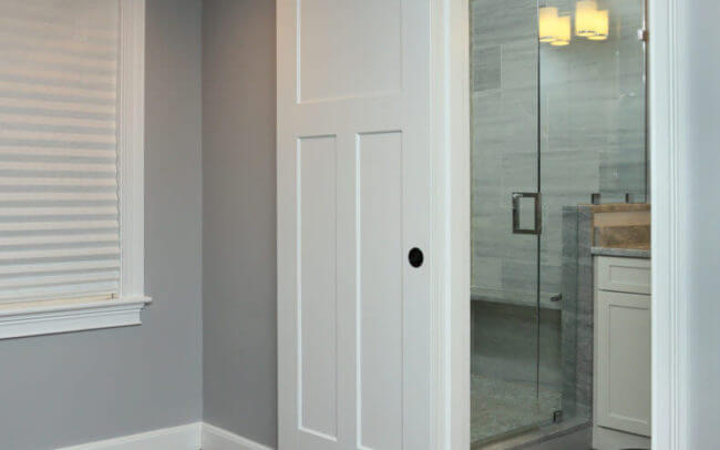 Wellesley Master Bathroom with Sliding Door 3