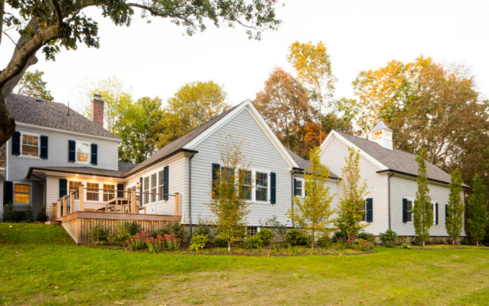 Home Additions: Milton Historic Estate Addition Exterior 4